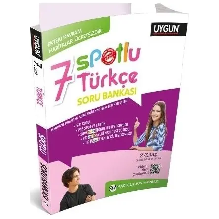 Sadık Uygun 7. Sınıf Türkçe Spotlu Soru Bankası