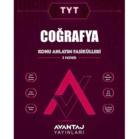 Avantaj TYT Coğrafya Konu Fasikülleri