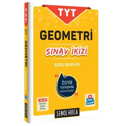 Şenol Hoca TYT Geometri Sınav İkizi Soru Bankası