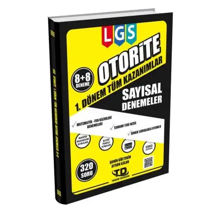 LGS 1.Dönem Tüm Kazanımlar Sayısal Denemeler Tandem Yayınları
