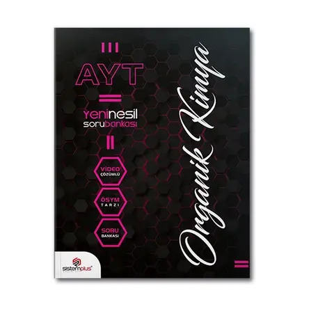 Sistemplus YKS AYT Organik Kimya Soru Bankası - Kolektif - Sistem Plus Yayınları