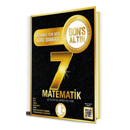 Levent İçöz 7. Sınıf Matematik Bons Altın Soru Bankası - Kolektif - Bons Yayınları