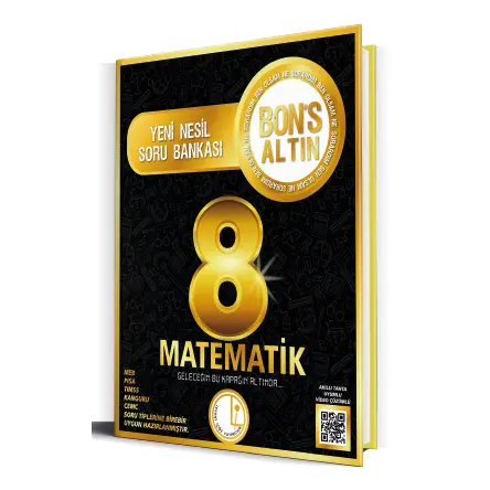 Levent İçöz 2021 8. Sınıf Matematik Bons Altın Soru Bankası
