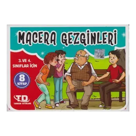 Tandem 3. ve 4. Sınıflar İçin Macera Gezginleri 8 Kitap Set