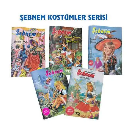 Şebnem İle Kostümler Serisi 5 Kitap Set Tandem Yayınları