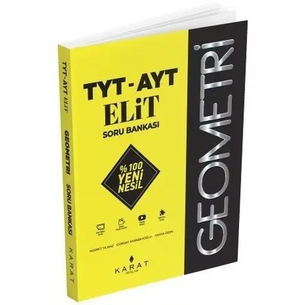 Karat 2021 YKS TYT AYT Geometri Elit Soru Bankası