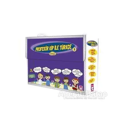 Profesör Kip ile Türkçe 2 Set (5 Kitap Takım) - Birsen Ekim Özen - Timaş Çocuk