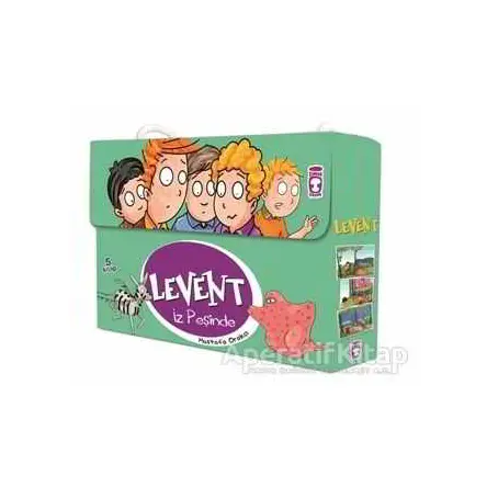 Levent İz Peşinde (5 Kitap Takım) - Mustafa Orakçı - Timaş Çocuk