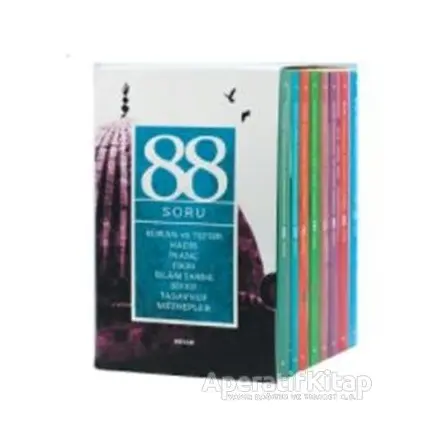 88 Soru Seti Kutulu (8 Kitap) - Adnan Demircan - Beyan Yayınları