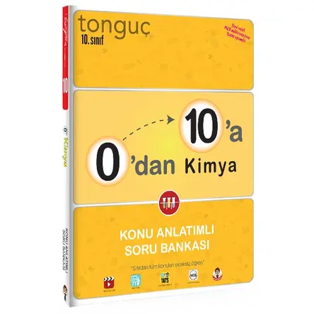 Tonguç 0dan 10a Kimya Konu Anlatımlı Soru Bankası
