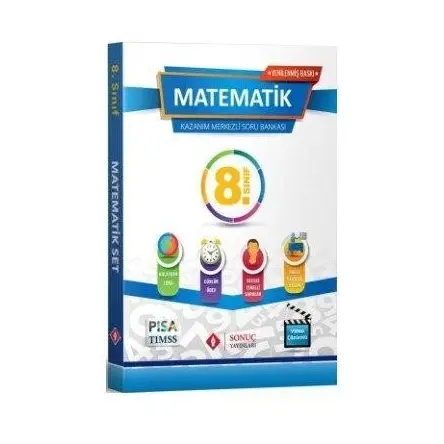 Sonuç 8. Sınıf Matematik Kazanım Merkezli Soru Bankası Seti