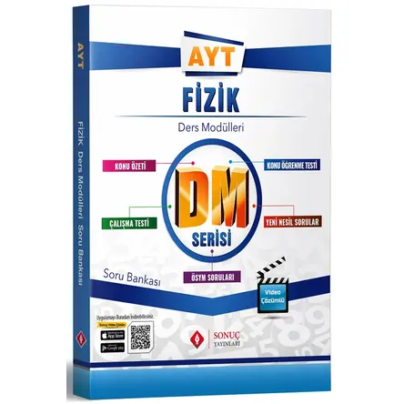 Sonuç AYT Fizik DM Ders Modülleri Soru Bankası