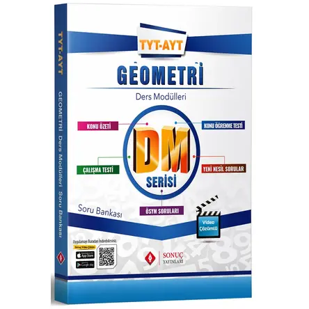 Sonuç TYT AYT Geometri DM Ders Modülleri Soru Bankası