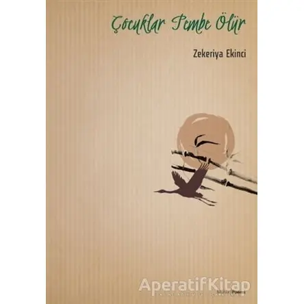 Çocuklar Pembe Ölür - Zekeriya Ekinci - Mühür Kitaplığı
