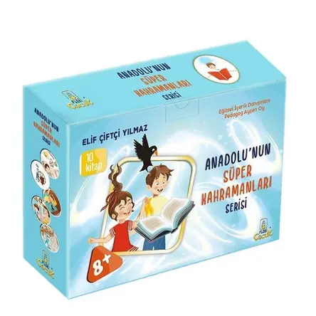 Anadolu’nun Süper Kahramanları Serisi (10 Kitap Takım) - Elif Çiftçi Yılmaz - Floki Çocuk
