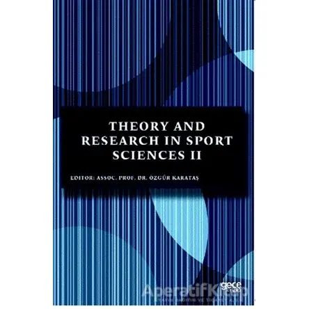 Theory and Research in Sport Sciences 2 - Kolektif - Gece Kitaplığı