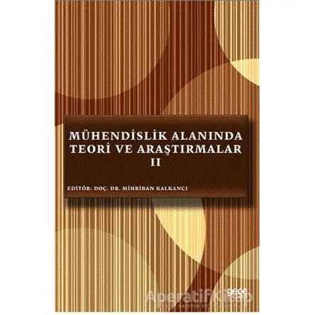Mühendislik Alanında Teori ve Araştırmalar 2 - Mihriban Kalkancı - Gece Kitaplığı