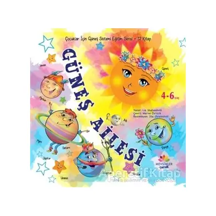 Güneş Ailesi - Çocuklar İçin Güneş Sistemi Eğitim Serisi (12 Kitap Takım)