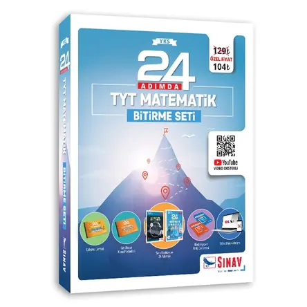 Sınav YKS TYT Matematik 24 Adımda Bitirme Seti