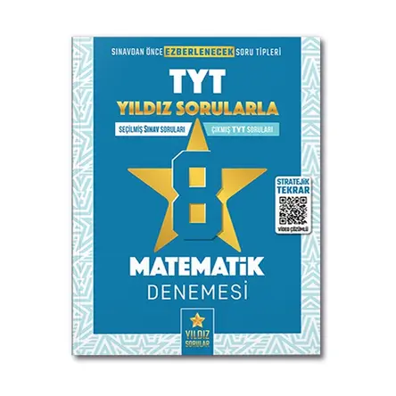 Yıldız Sorular YKS TYT Matematik 8 Deneme Video Çözümlü