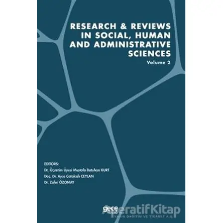 Research and Reviews in Social, Human and Administrative Sciences Volume 2