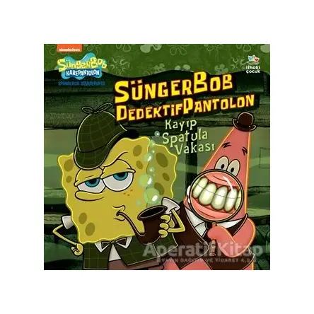 Sünger Bob Dedektif Pantolon Kayıp Spatula Vakası - David Lewman - İthaki Çocuk Yayınları
