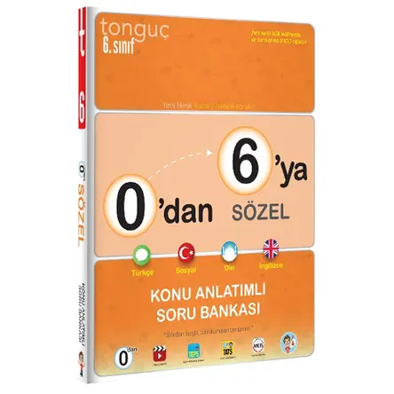 0’dan 6’ya Sözel Konu Anlatımlı Soru Bankası Tonguç Akademi