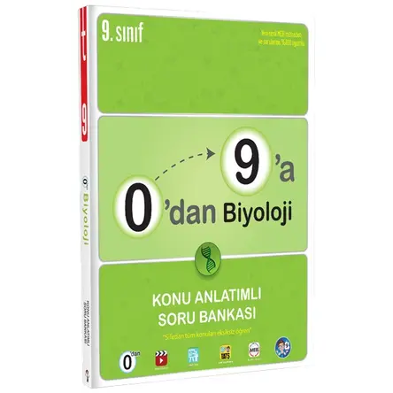 0’dan 9’a Biyoloji Konu Anlatımlı Soru Bankası Tonguç Akademi