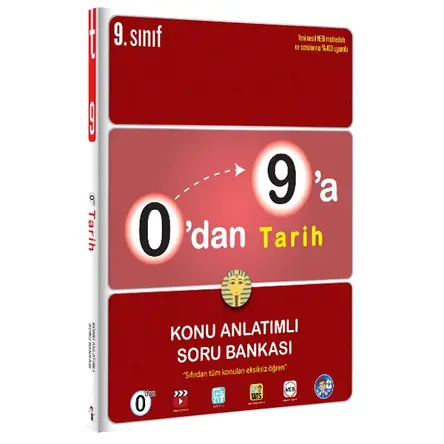 Tonguç Akademi 0’dan 9’a Tarih Konu Anlatımlı Soru Bankası