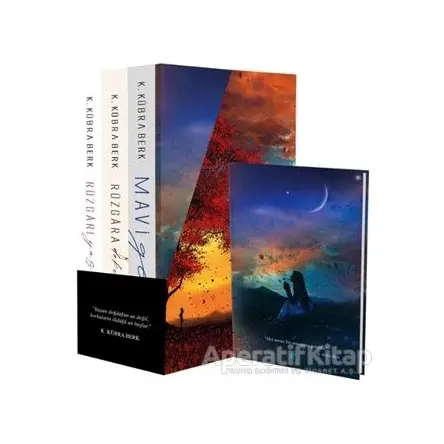 K. Kübra Berk Kutulu Set (3 Kitap) - K. Kübra Berk - Ephesus Yayınları