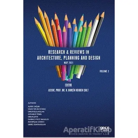 Research Reviews in Architecture, Planning and Design, May Volume 2