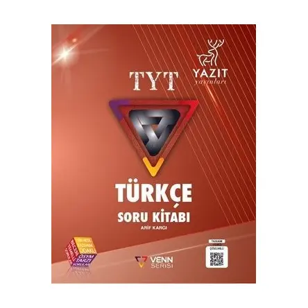 Yazıt 2022 TYT Türkçe Soru Kitabı Venn Serisi