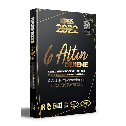 Benim Hocam 2022 KPSS Genel Yetenek Genel Kültür Tamamı Çözümlü 6 Altın Deneme