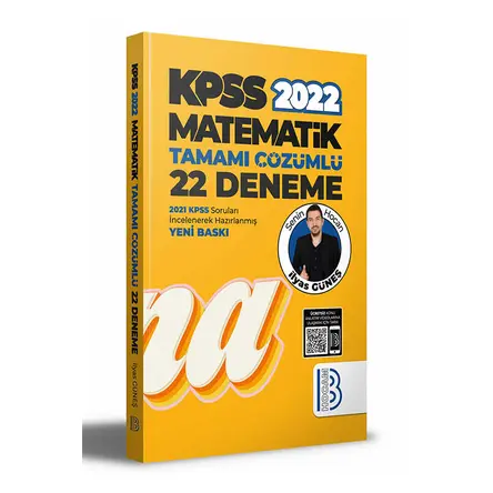 Benim Hocam 2022 KPSS Matematik Tamamı Çözümlü 22 Deneme