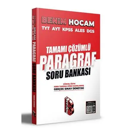 Benim Hocam 2022 Tüm Adaylar İçin Paragraf Tamamı Çözümlü Soru Bankası