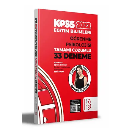 Benim Hocam 2022 Eğitim Bilimleri Öğrenme Psikolojisi Tamamı Çözümlü 33 Deneme