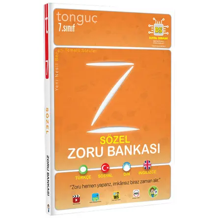 Tonguç Yayınları 7.Sınıf Sözel Zoru Bankası