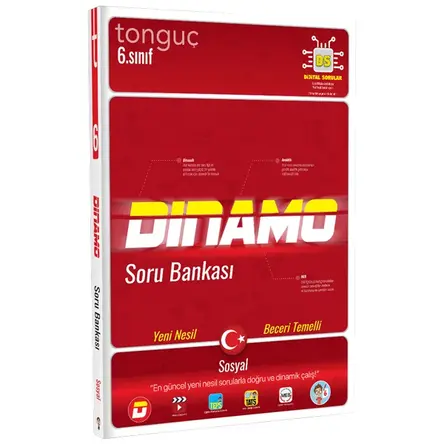 Tonguç Akademi 6. Sınıf Dinamo Sosyal Bilgiler Soru Bankası