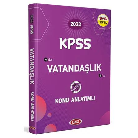Data 2022 KPSS Vatandaşlık Konu Anlatımlı