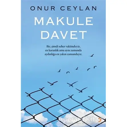 Makule Davet - Onur Ceylan - Cinius Yayınları