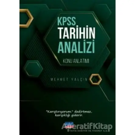 KPSS Tarihin Analizi Konu Anlatımı - Mehmet Yalçın - Nobel Sınav Yayınları