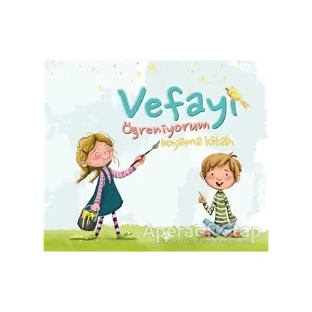 Vefayı Öğreniyorum “Boyama Kitabı” - Murat Aydemir - Türkiye Diyanet Vakfı Yayınları