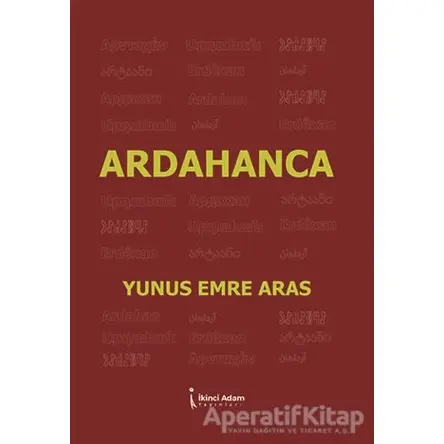 Ardahanca - Yunus Emre Aras - İkinci Adam Yayınları
