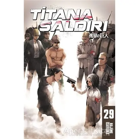 Titana Saldırı 29 - Hajime İsayama - Gerekli Şeyler Yayıncılık