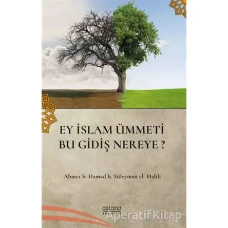 Ey İslam Ümmeti Bu Gidiş Nereye? - Ahmet B. Hamad B. Süleyman El-Halli - Astana Yayınları