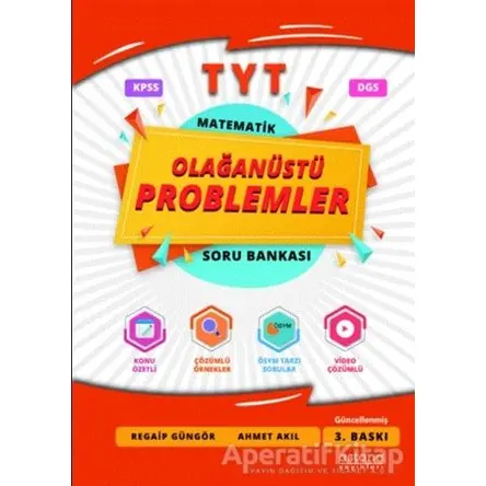 2021 TYT Matematik Olağanüstü Problemler Soru Bankası - Regaip Güngür - Astana Yayınları