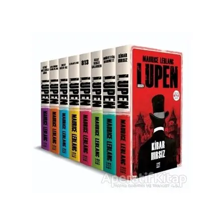 Arsen Lüpen Seti (8 Kitap Takım) - Maurice Leblanc - Dokuz Yayınları