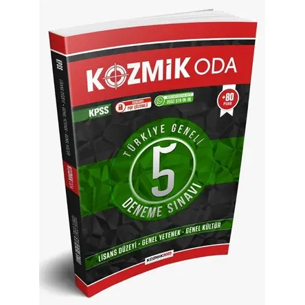 Kozmik Oda 2021 KPSS GYGK 5 Deneme PDF Çözümlü