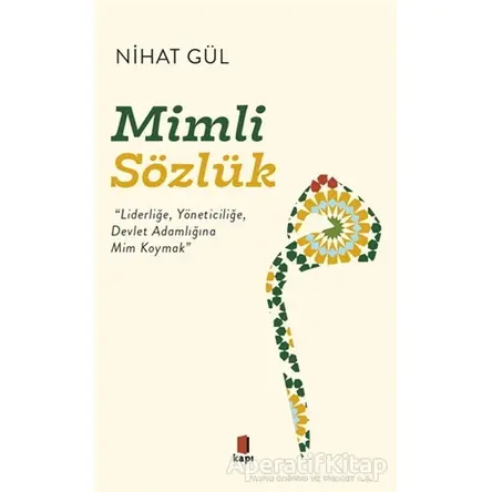 Mimli Sözlük - Nihat Gül - Kapı Yayınları