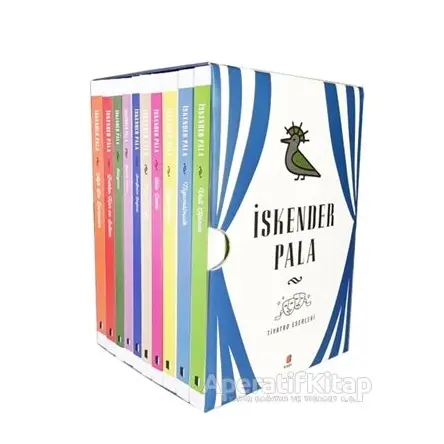 İskender Pala Tiyatro Eserleri Kutulu Set (10 Kitap Takım) - İskender Pala - Kapı Yayınları